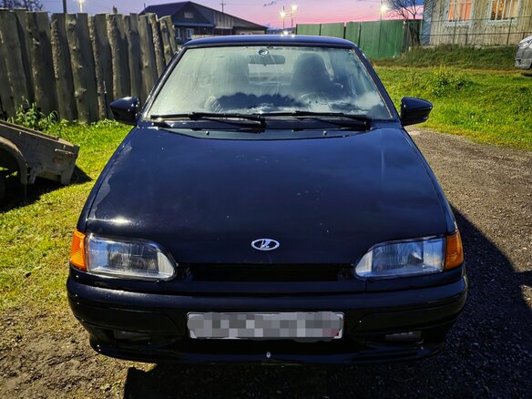 2008 Lada (ВАЗ) 2115, чёрный, 110000 рублей - вид 9