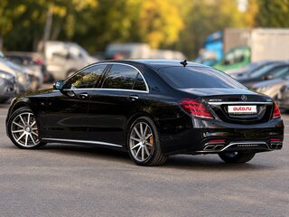 2014 Mercedes-Benz S-Класс AMG 63 AMG Long III (W222, C217), чёрный, 4790000 рублей, вид 2