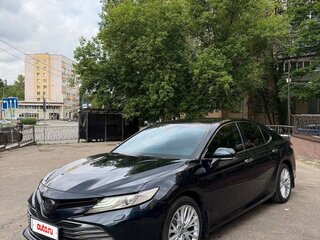 2018 Toyota Camry VIII (XV70), синий, 2820000 рублей, вид 1