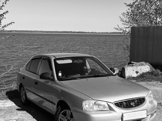 2005 Hyundai Accent ТагАЗ II, серебристый, 350000 рублей, вид 2