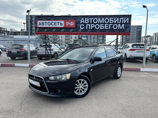 2012 Mitsubishi Lancer X Рестайлинг, чёрный, 789250 рублей, вид 3