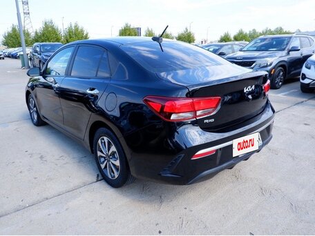 2022 Kia Rio IV Рестайлинг (Global market), чёрный, 1350000 рублей, вид 5