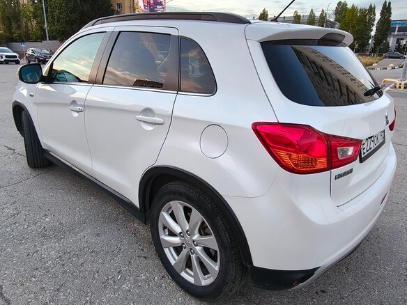 2014 Mitsubishi ASX I Рестайлинг, белый - вид 3