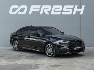 2017 BMW 5 серии 520d VII (G30/G31/G38), чёрный, 3080000 рублей, вид 1