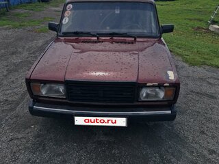 2006 Lada (ВАЗ) 2107, пурпурный, 87000 рублей, вид 1