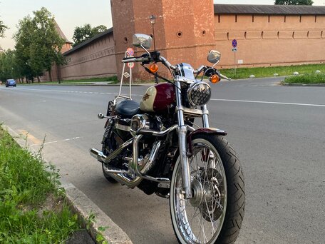 2007 Harley-Davidson Sportster 1200, красный, 699900 рублей, вид 4