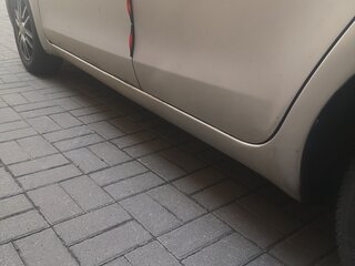 2005 Toyota Vitz II (XP90), серебристый, 500000 рублей, вид 4