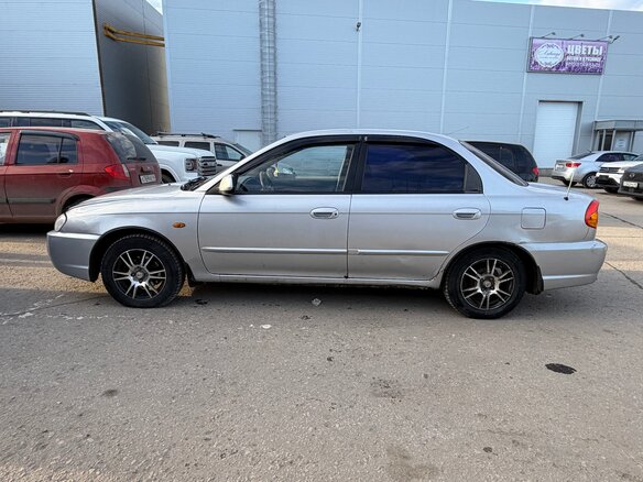 2006 Kia Spectra I Рестайлинг 2, серебристый, 210000 рублей - вид 6