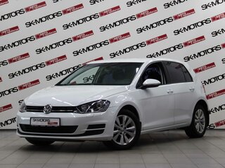 2013 Volkswagen Golf VII, белый, 995170 рублей, вид 1