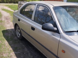 2008 Hyundai Accent ТагАЗ II, бежевый, 350000 рублей, вид 3