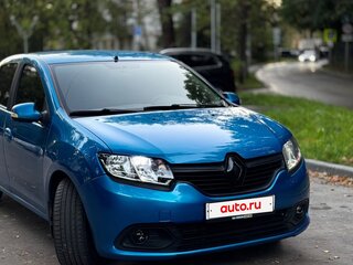 2014 Renault Logan II, синий, 700000 рублей, вид 4