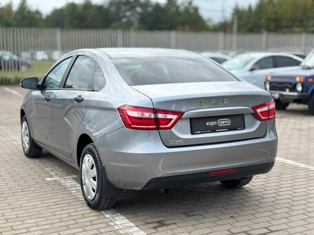 2021 Lada (ВАЗ) Vesta I, серый, 982600 рублей, вид 4