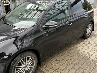 2012 Volkswagen Golf VI, чёрный, 720000 рублей, вид 3