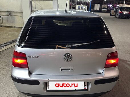 2001 Volkswagen Golf IV, серебристый, 300000 рублей, вид 4
