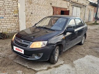 2012 Lada (ВАЗ) Granta I, чёрный, 190000 рублей, вид 1