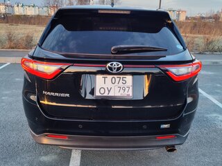 2017 Toyota Harrier III (XU60) Рестайлинг, чёрный, 3500000 рублей, вид 4