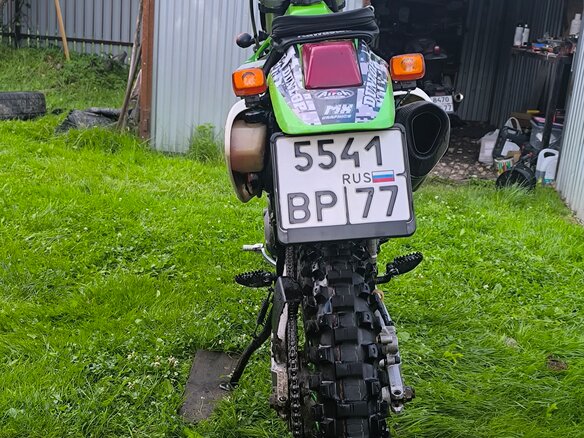 1999 Kawasaki KLX 250, зелёный, 250000 рублей - вид 16