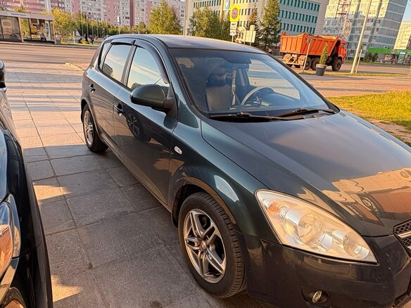 2009 Kia Ceed I, зелёный, 550000 рублей - вид 6