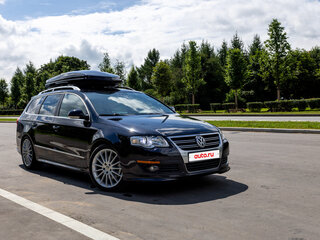 2007 Volkswagen Passat B6, чёрный, 1125000 рублей, вид 1