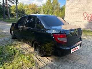 2015 Lada (ВАЗ) Granta I, чёрный, 250000 рублей, вид 4
