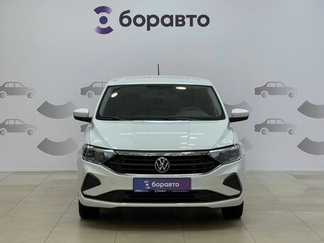 2021 Volkswagen Polo VI, белый, 1820000 рублей, вид 2