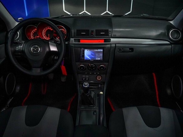 2006 Mazda 3 I (BK) Рестайлинг, чёрный, 510000 рублей - вид 11