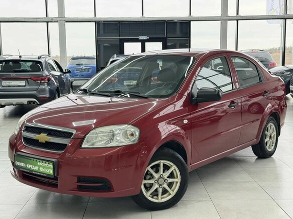 2011 Chevrolet Aveo I Рестайлинг, красный, 549000 рублей - вид 1