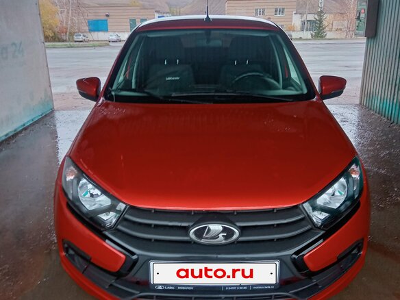 2022 Lada (ВАЗ) Granta I Рестайлинг, красный, 700000 рублей