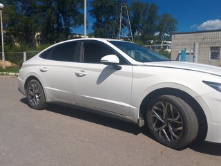 2021 Hyundai Sonata VIII (DN8), жёлтый, 1350000 рублей, вид 5