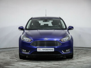 2016 Ford Focus III Рестайлинг, синий, 810777 рублей, вид 2