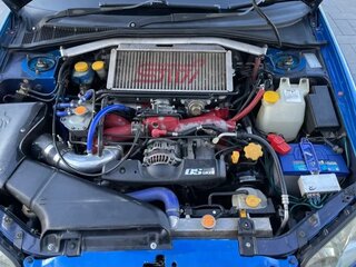 2003 Subaru Impreza WRX STi II Рестайлинг 1, синий, 1660000 рублей, вид 5