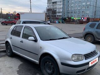 2001 Volkswagen Golf IV, серебристый, 100000 рублей, вид 3
