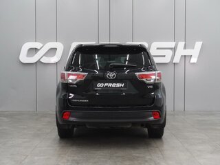 2014 Toyota Highlander III (XU50), чёрный, 3328000 рублей, вид 4