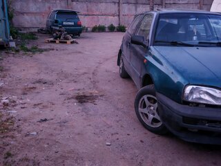 1995 Volkswagen Golf III, синий, 115000 рублей, вид 4