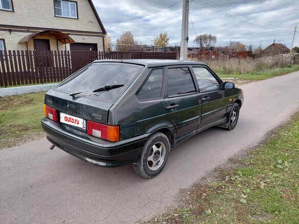 2006 Lada (ВАЗ) 2114, зелёный, 87000 рублей - вид 3