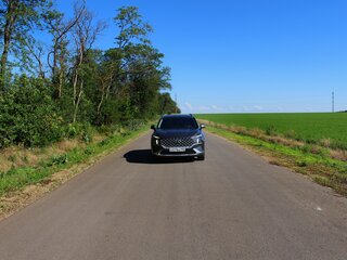 2021 Hyundai Santa Fe IV Рестайлинг, фиолетовый, 3400000 рублей, вид 1