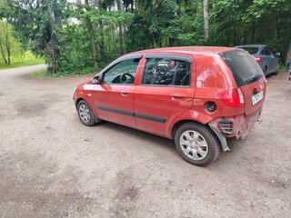 2008 Hyundai Getz I Рестайлинг, красный, 520000 рублей, вид 5