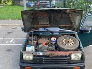 1996 Lada (ВАЗ) 1111 Ока СеАЗ, зелёный, 170000 рублей, вид 2