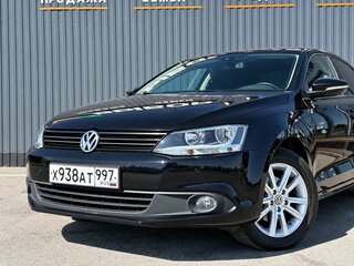 2012 Volkswagen Jetta VI, чёрный, 999000 рублей, вид 5