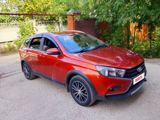 2020 Lada (ВАЗ) Vesta SW Cross I, оранжевый, 997000 рублей, вид 2