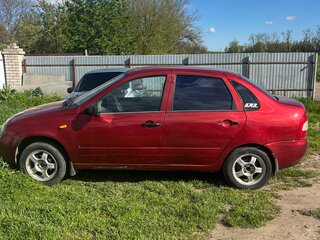 2005 Lada (ВАЗ) Kalina I, красный, 200000 рублей, вид 2