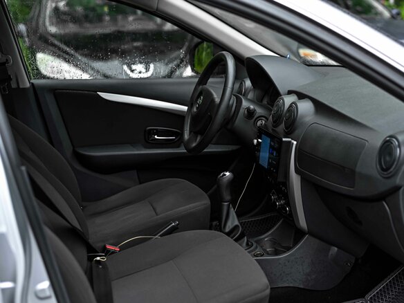 2013 Nissan Almera III (G15), серебристый - вид 9