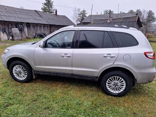2008 Hyundai Santa Fe II, серебристый, 700000 рублей, вид 3