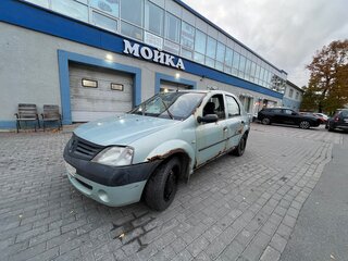 2006 Renault Logan I, зелёный, 89000 рублей, вид 1