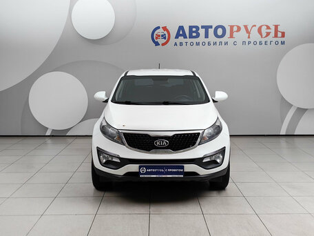 2015 Kia Sportage III Рестайлинг, белый, 1099000 рублей, вид 3