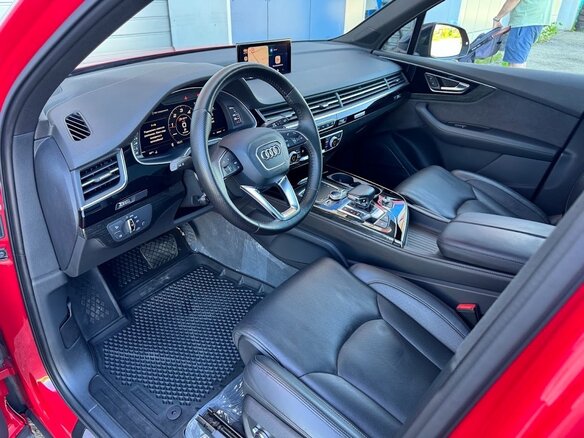 2017 Audi Q7 II (4M), красный, 4900000 рублей - вид 10