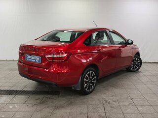 2019 Lada (ВАЗ) Vesta I, красный, 970000 рублей, вид 4