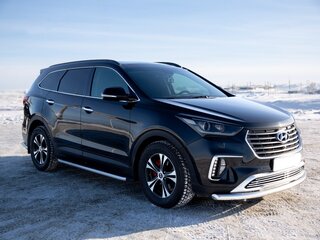 2017 Hyundai Santa Fe Grand III Рестайлинг, чёрный, 2780000 рублей, вид 1