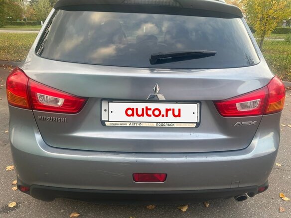 2013 Mitsubishi ASX I Рестайлинг, серый - вид 1