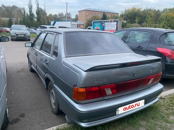 2007 Lada (ВАЗ) 2115, серый, 179000 рублей - вид 15